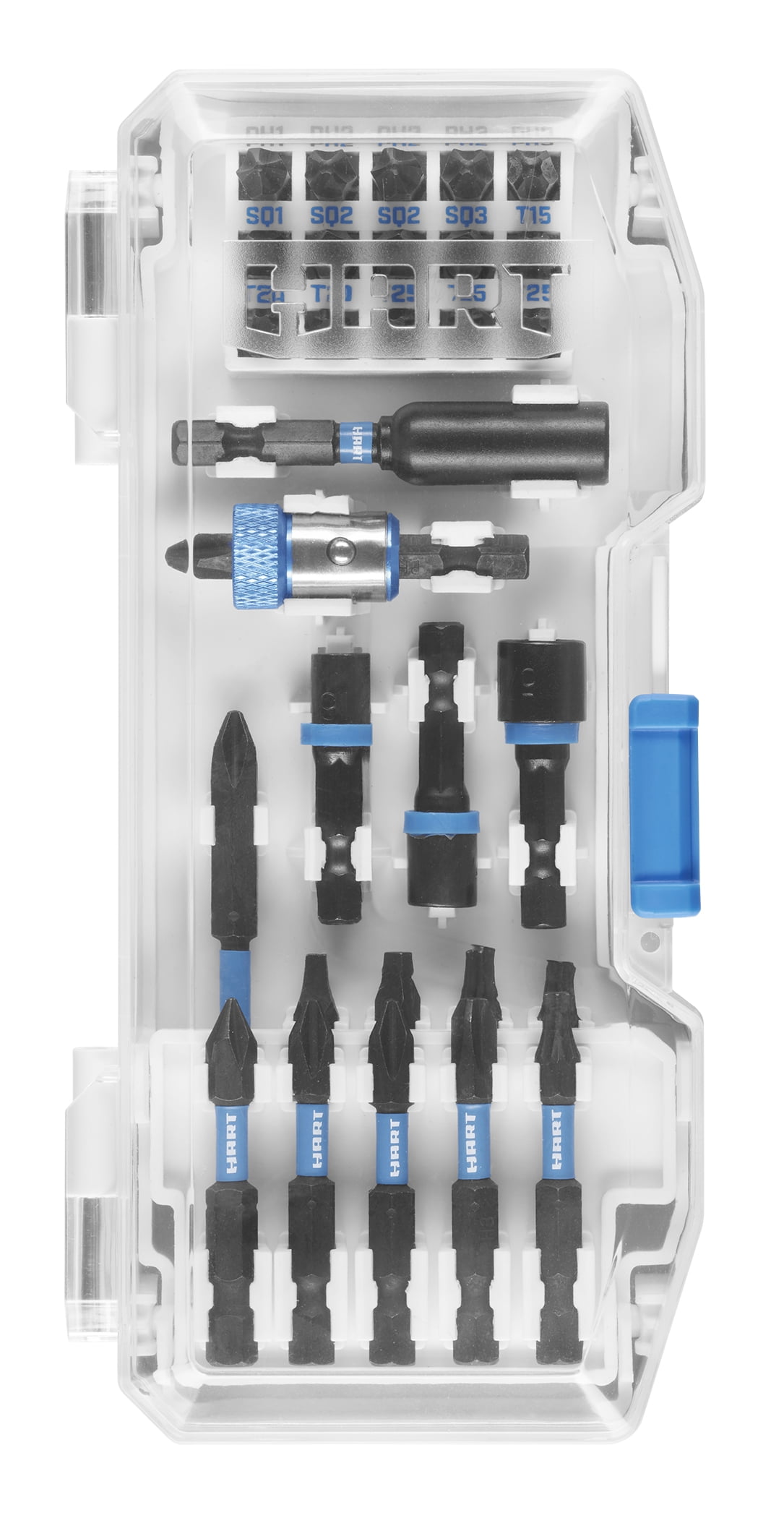 31-Piece HART Impact Drive Bit Set with Magnetic Sleeve $5.45 Free S H w/ Walmart or $35