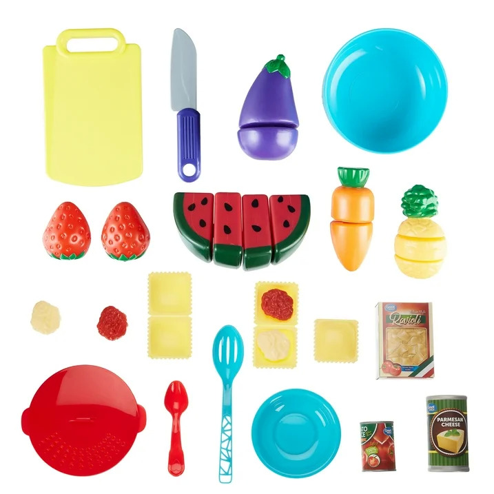 31-Piece Spark Create Imagine Fruit, Vegetable Pasta Toy Play Set $6.73 Free S H w/ Walmart or $35