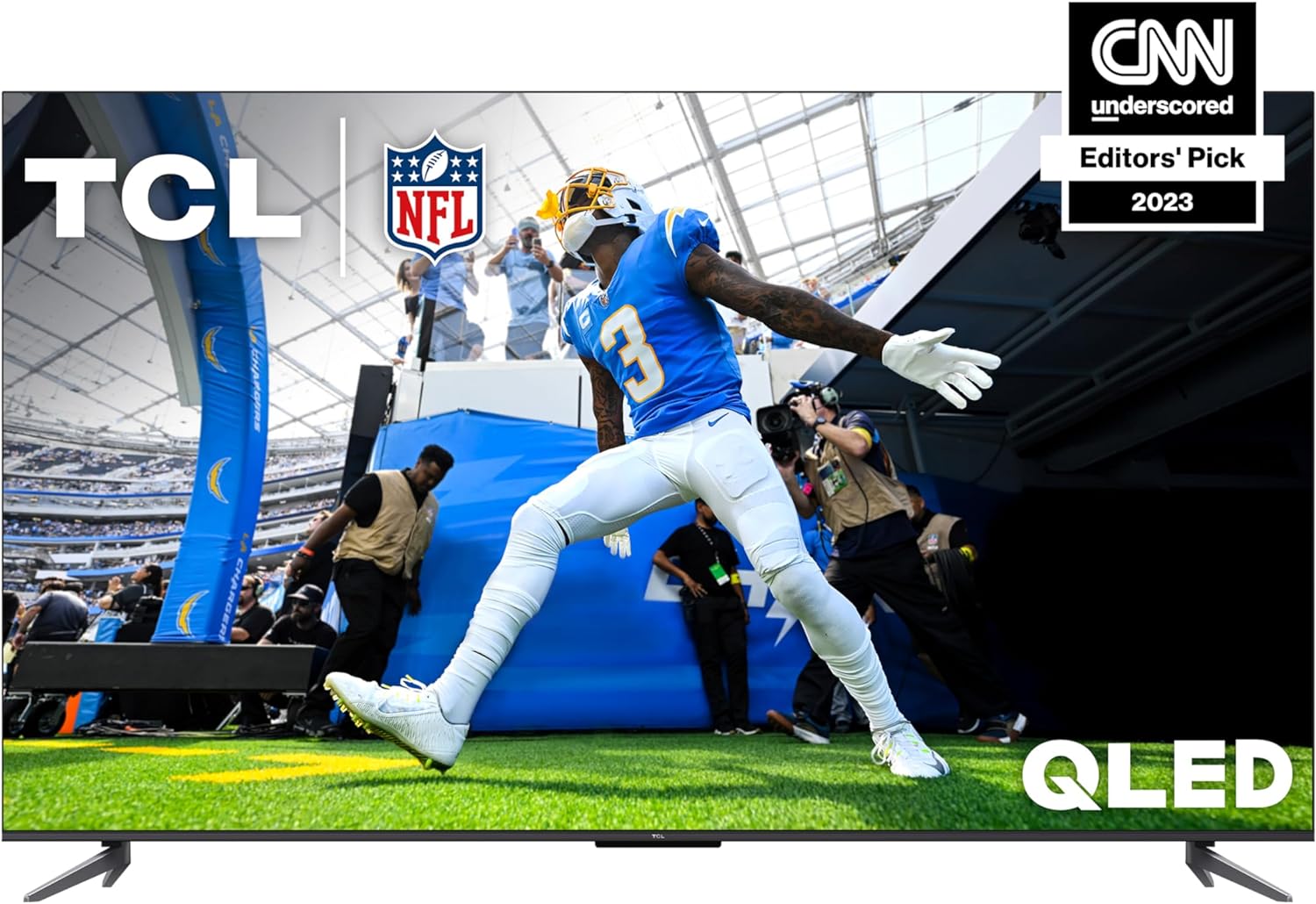 $320 55 TCL Q6 Series QLED 4K Smart Google TV