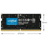 32GB 2 x 16GB Crucial 262-Pin DDR5 SO-DIMM DDR5 5200 PC5 41600 Memory $85 Free Shipping