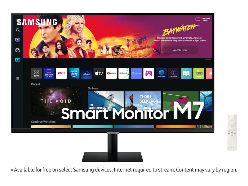 32 M70B 4K UHD Smart Monitor with Streaming TV $248