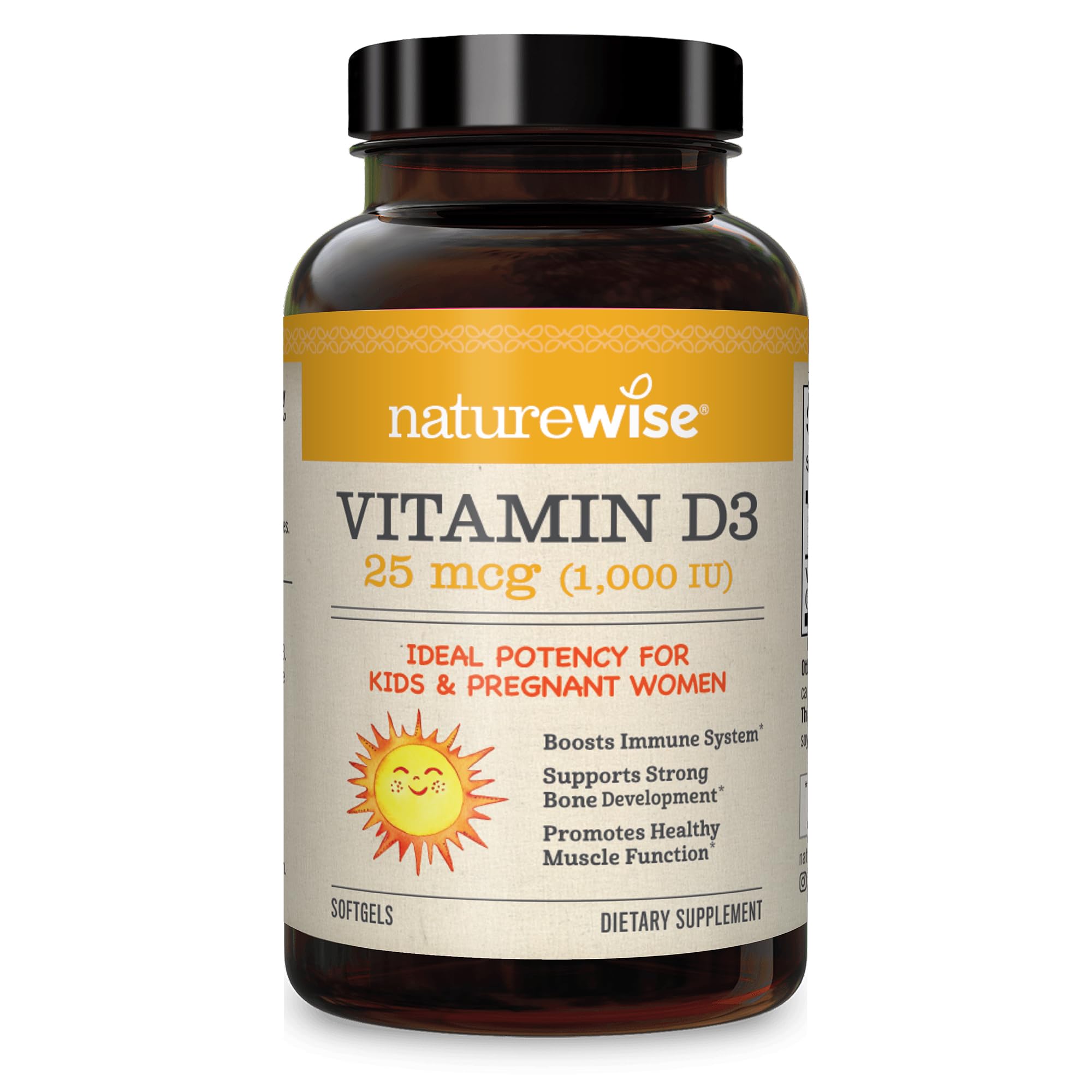 360-Count NatureWise Vitamin D3 1000IU Mini Softgels 25 mcg $4.74 Free Shipping w/ Prime or on $35