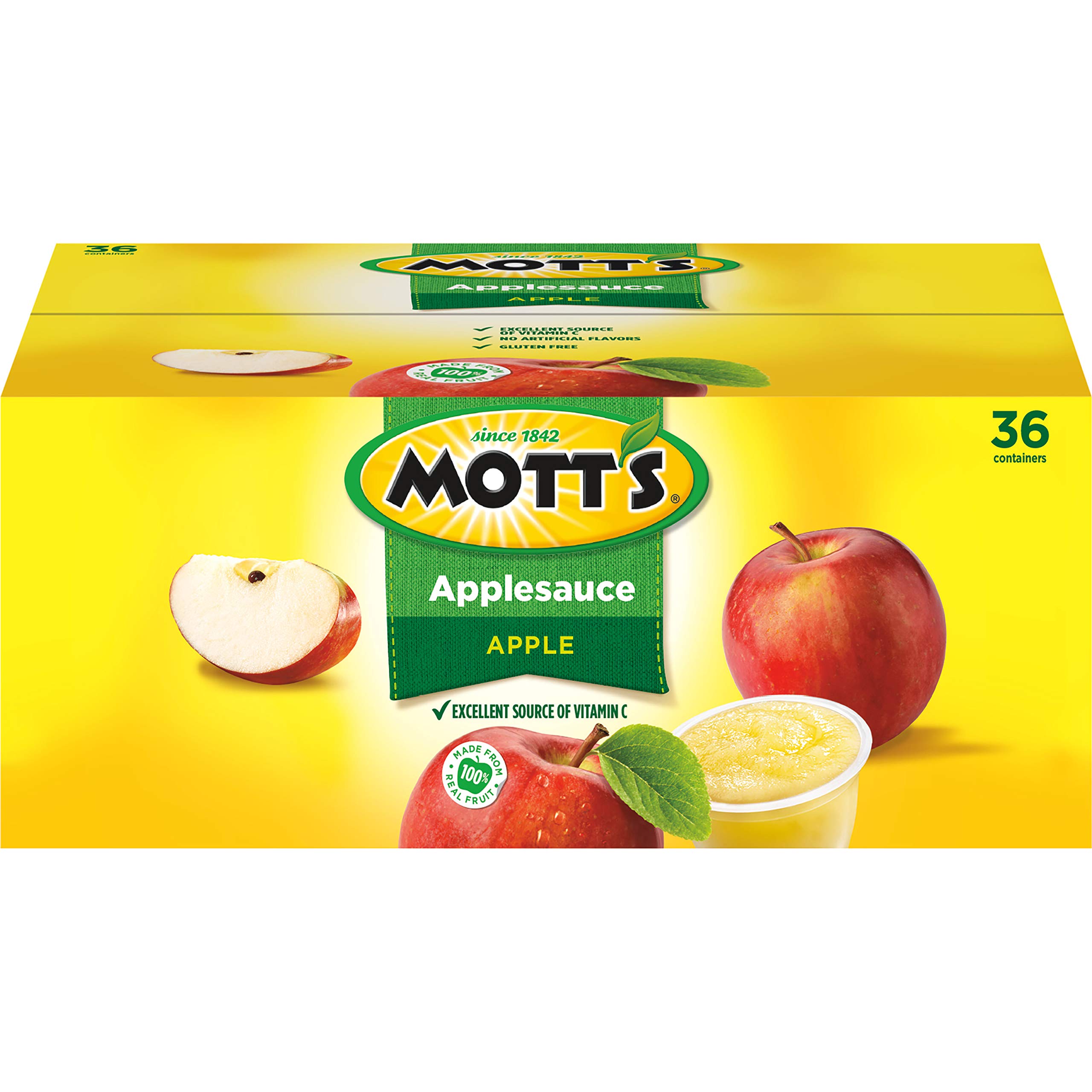 36-Count 4-Oz Motts Applesauce $10.45 w/ S S Free Shipping w/ Prime or on $35