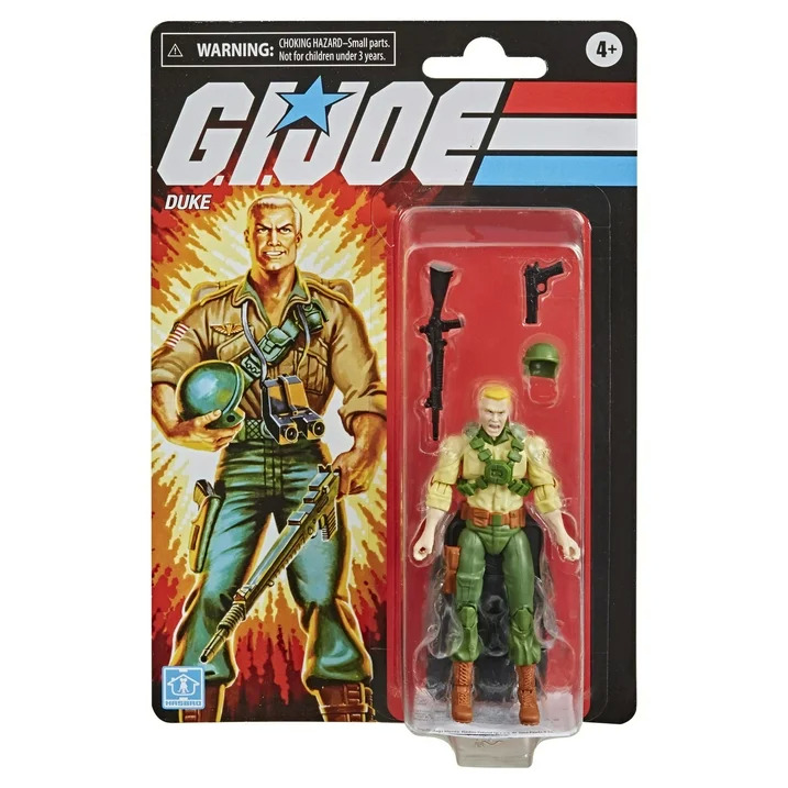 3.75 G.I. Joe Retro Collection Duke Action Figure w/ Accessories $4.95 Free Shipping w/ Walmart or on $35 $4.94