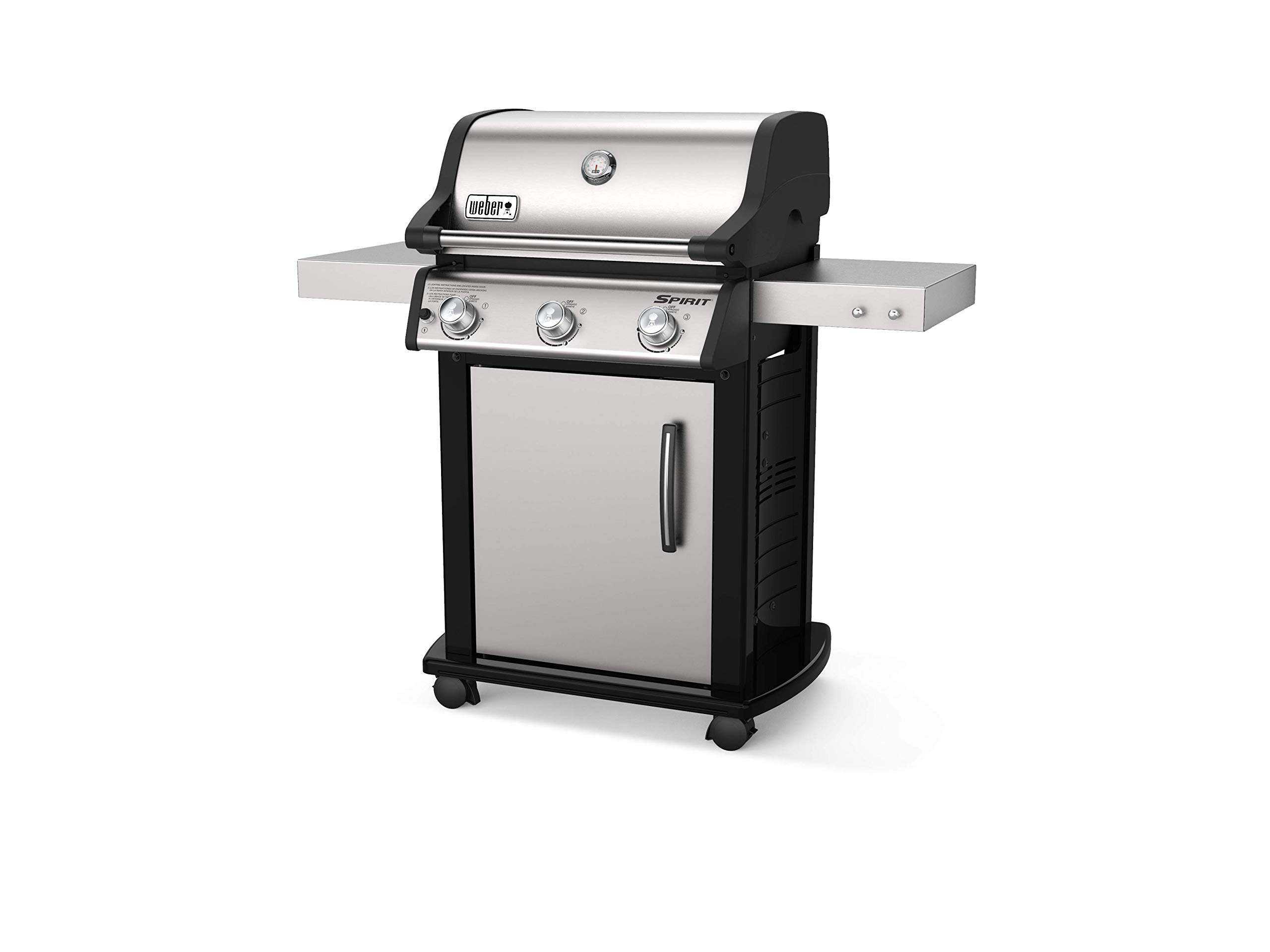 3-Burner Weber Spirit Propane Gas Grill Stainless Steel, S-315 $490 Free Shipping