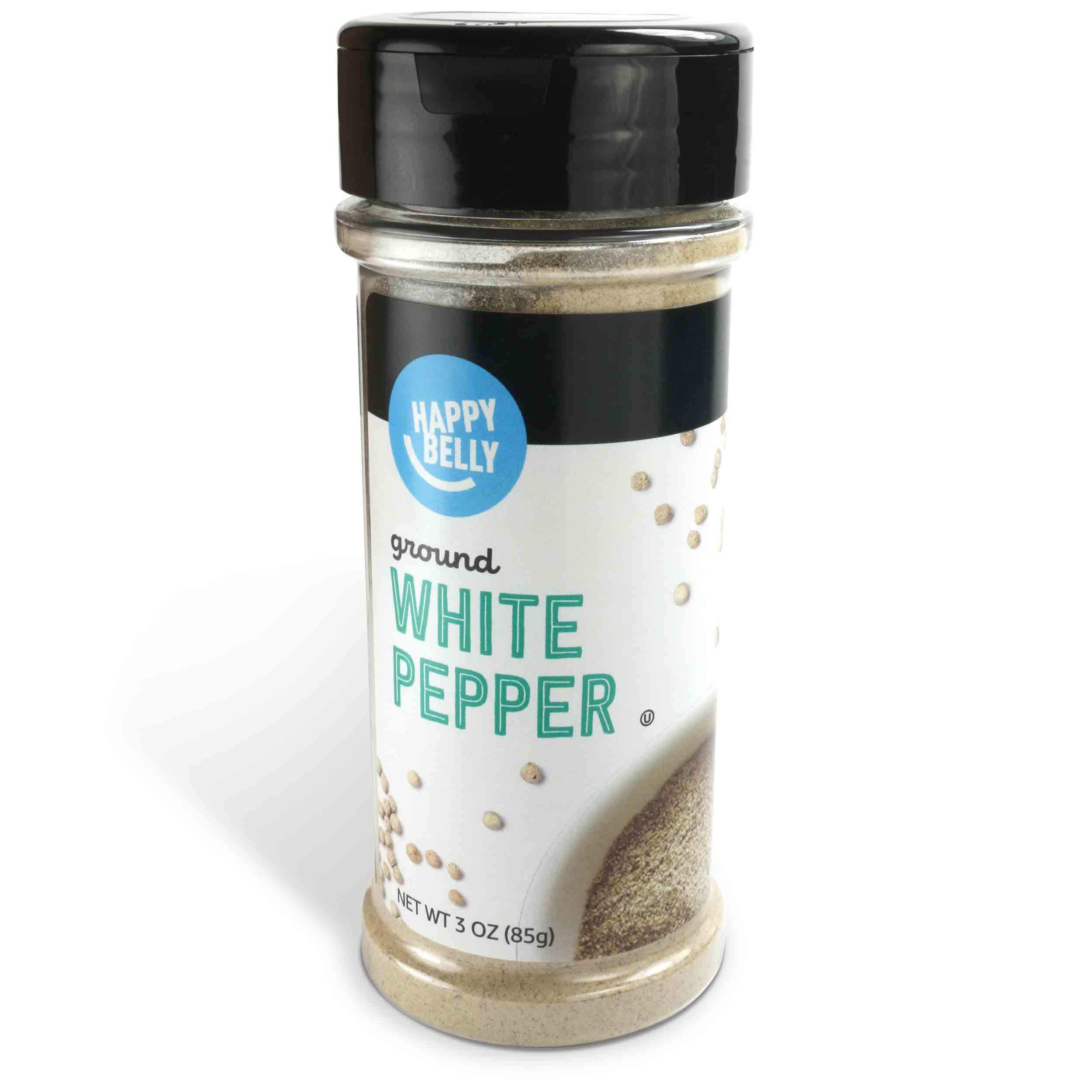 3-Oz Happy Belly Ground White Pepper $1.88 Free Shipping w/ Prime or on orders over $35