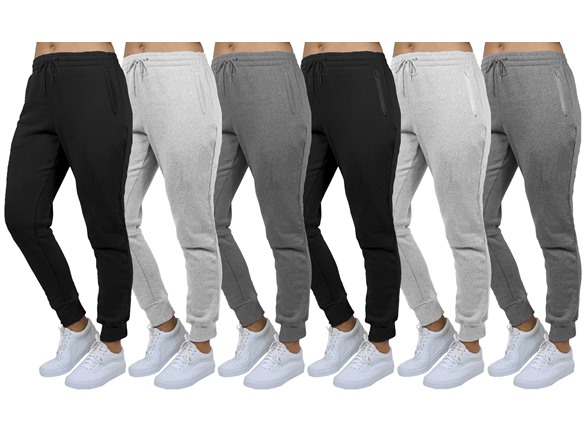 3 Pack Mens Womens Slim Fit Joggers $10.99