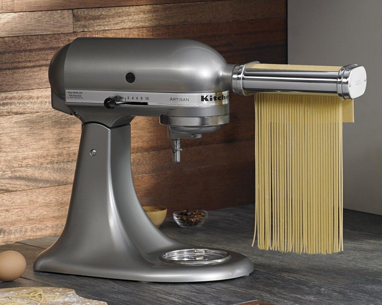 3-Piece KitchenAid Metal Pasta Roller/Cutter Attachment Stainless Steel $86.45 Free S/H