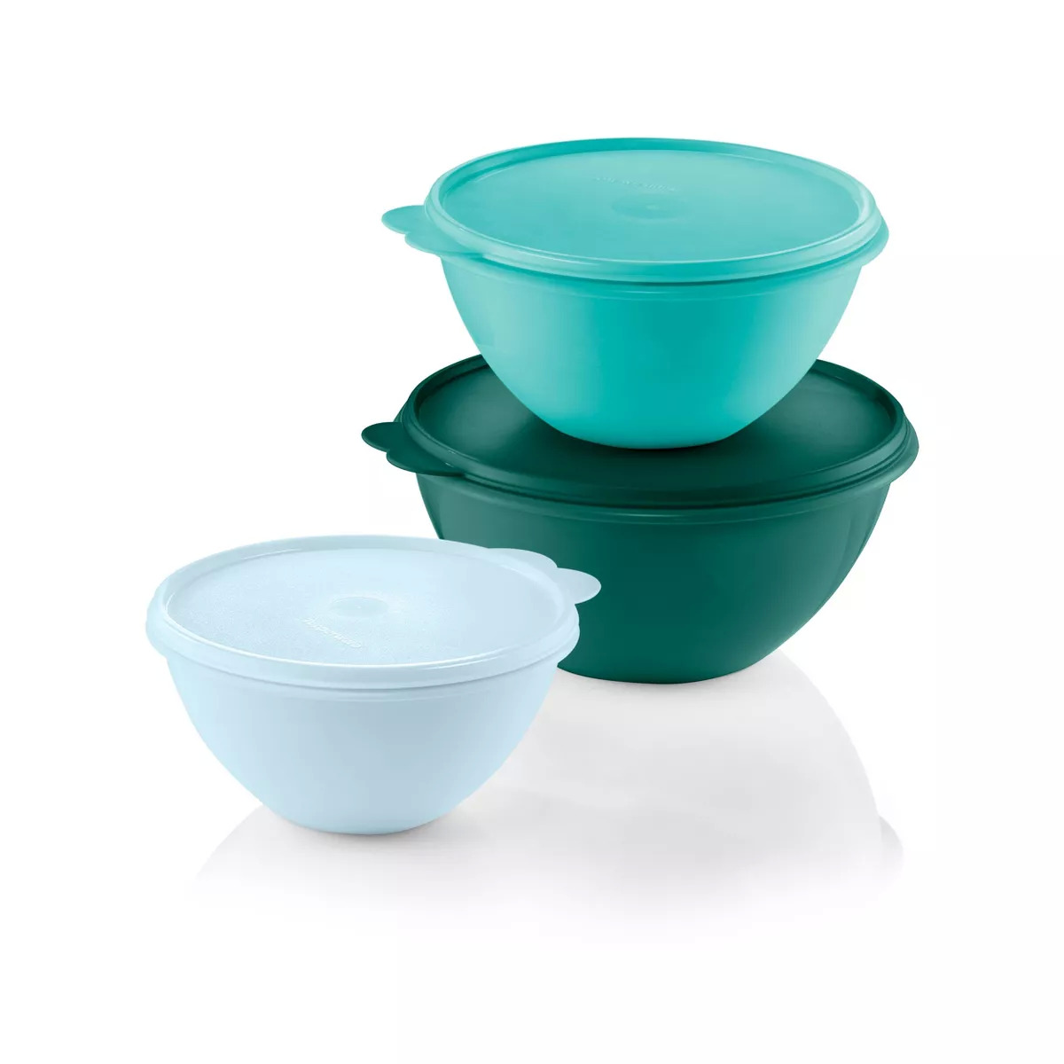 3-Piece Tupperware Wonderlier Plastic Classic Bowls 3 Colors $20.99 Free Shipping w/ RedCard or on $35