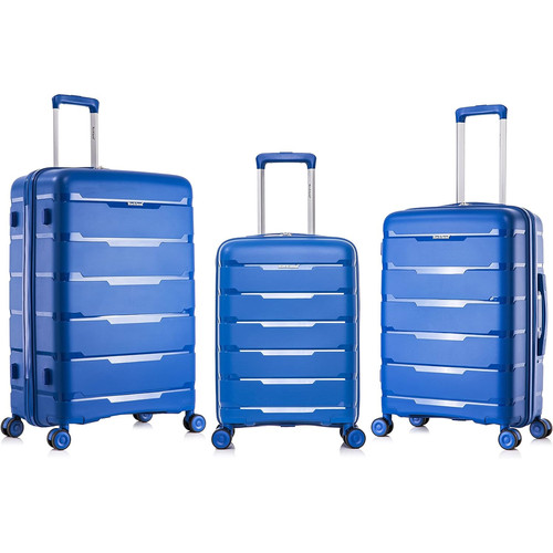 3-pc 19 /23 /27 Rockland Pasadena Nested Spinner Hardside Luggage Set $89 free s/h