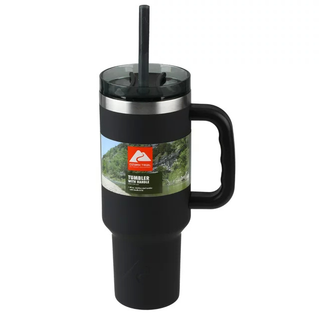 40-Oz Ozark Trail Vacuum Insulated Stainless Steel Tumbler Various Colors $14.97 Free Shipping w/ Walmart or $35