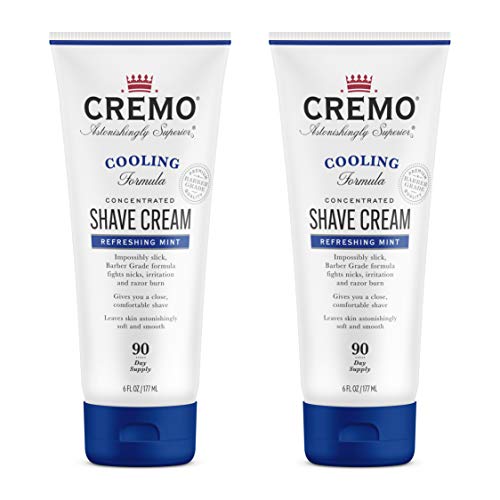 $4.90 w/ S S Cremo Barber Grade Cooling Shave Cream 6 Fl Oz 2 Pack