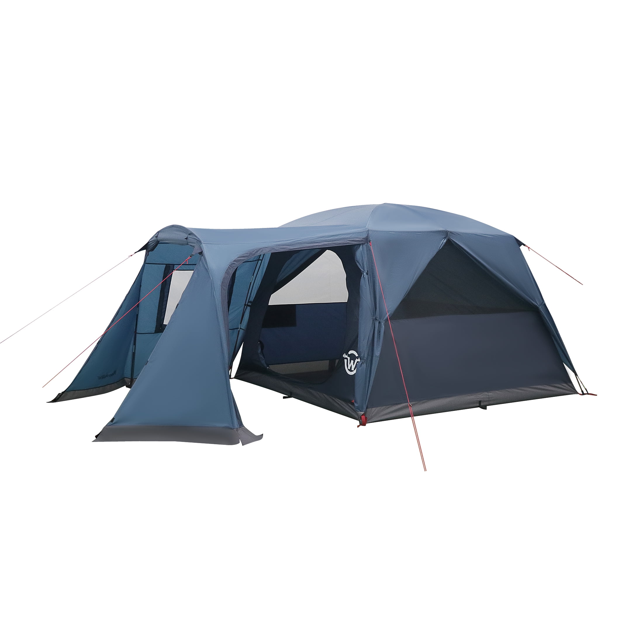 4-Person Moosejaw Tent w/ Aluminum Poles, Full Fly Vestibule Steel Blue $99 Free Shipping