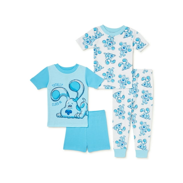 4-Piece Toddler Pajama Sets Blues Clues, Marvel, Paw Patrol More $7 Free S H w/ Walmart or $35