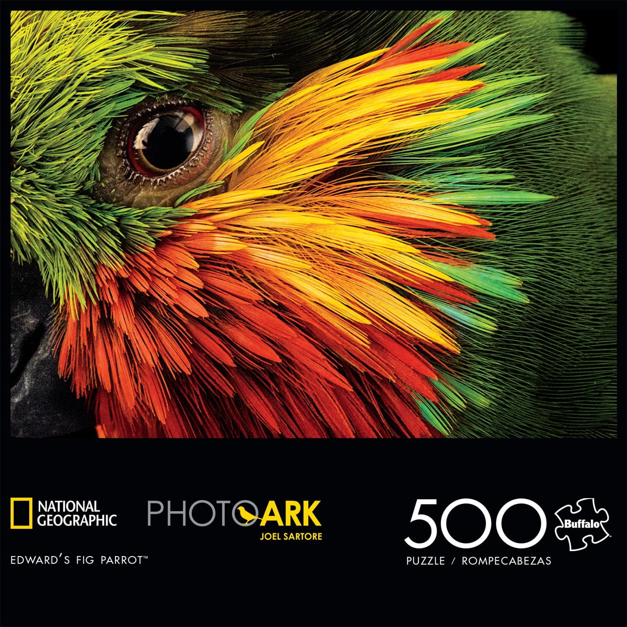 500 Piece Buffalo Games National Geographic Fig Parrot Jigsaw Puzzle $3.65