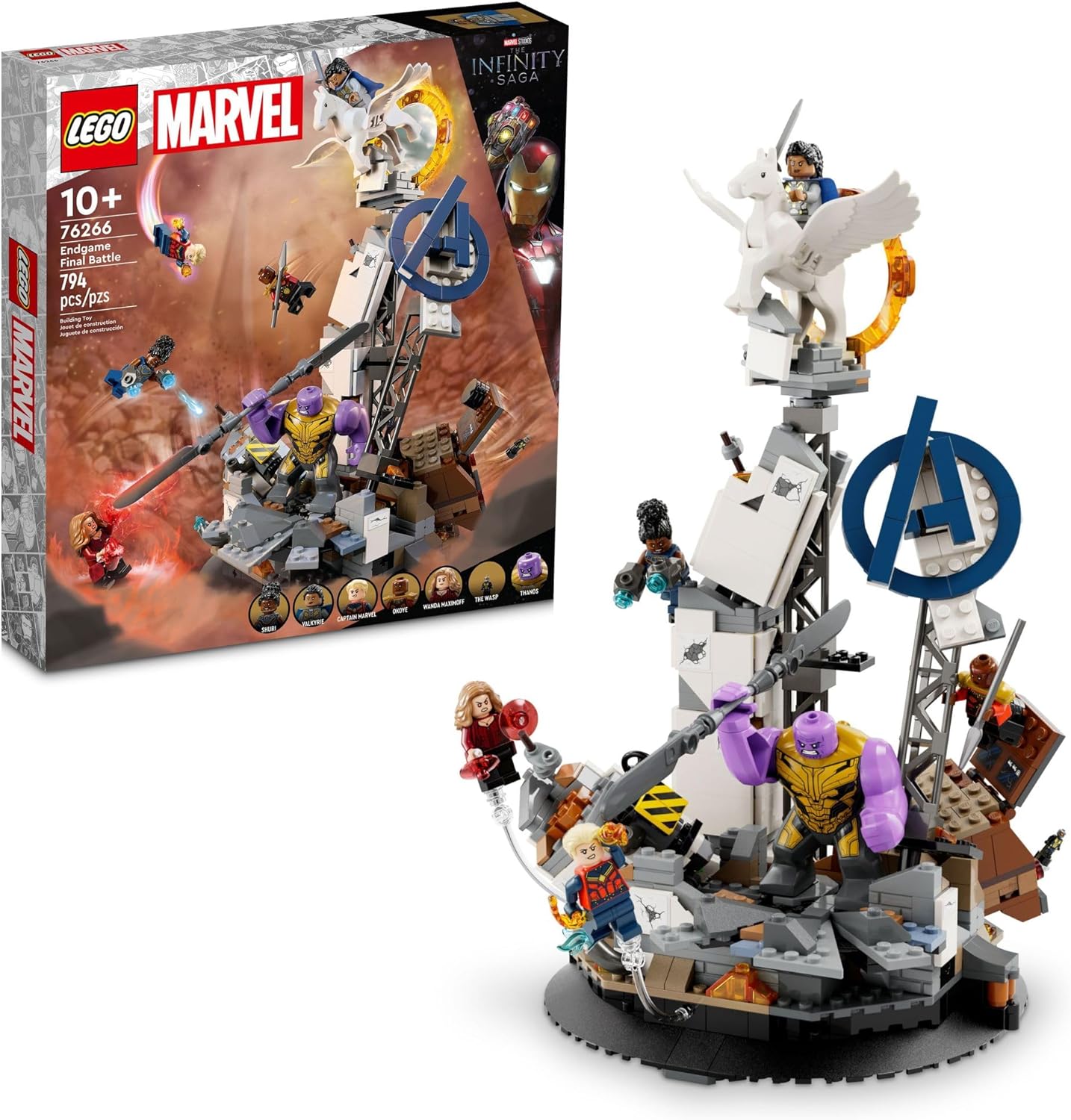 $50.63 LEGO Marvel Endgame Final Battle 76266 Amazon