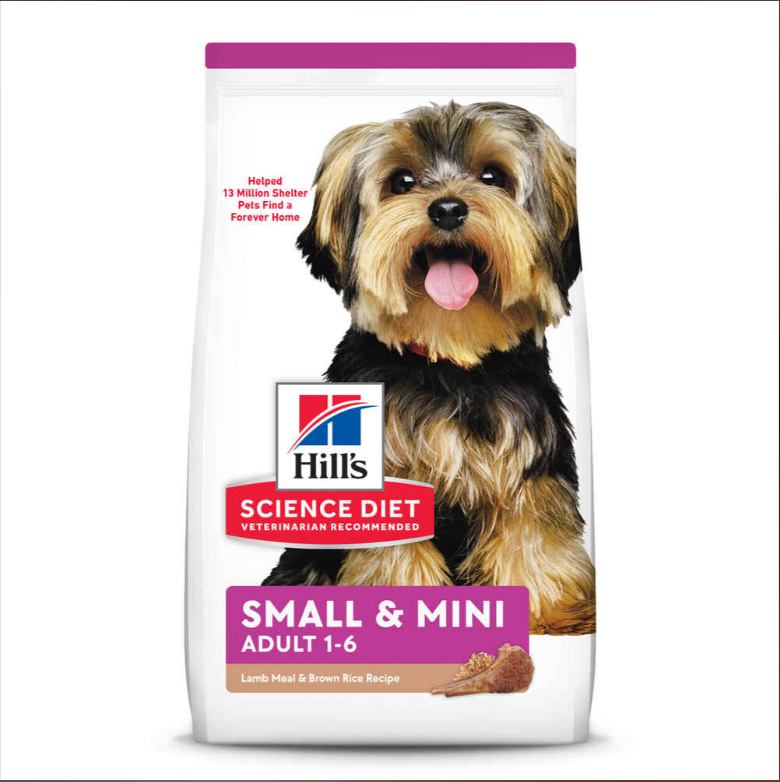 50 Off Hills Science Diet Dog Cat Food 15-lbs Adult Small/Mini Dog Food $29 More w/ Autoship Free S/H on $49