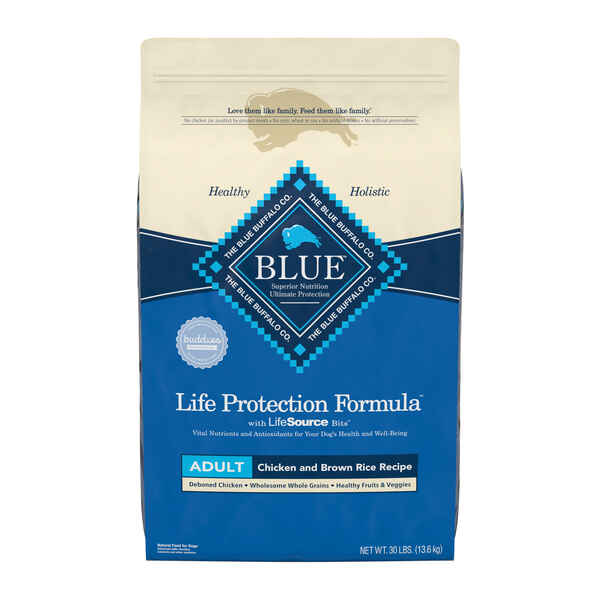 50 Off Pet Food Treats 30-lbs Blue Buffalo Adult Dog Life Protection Formula $32.50 More Free S/H $49 Orders