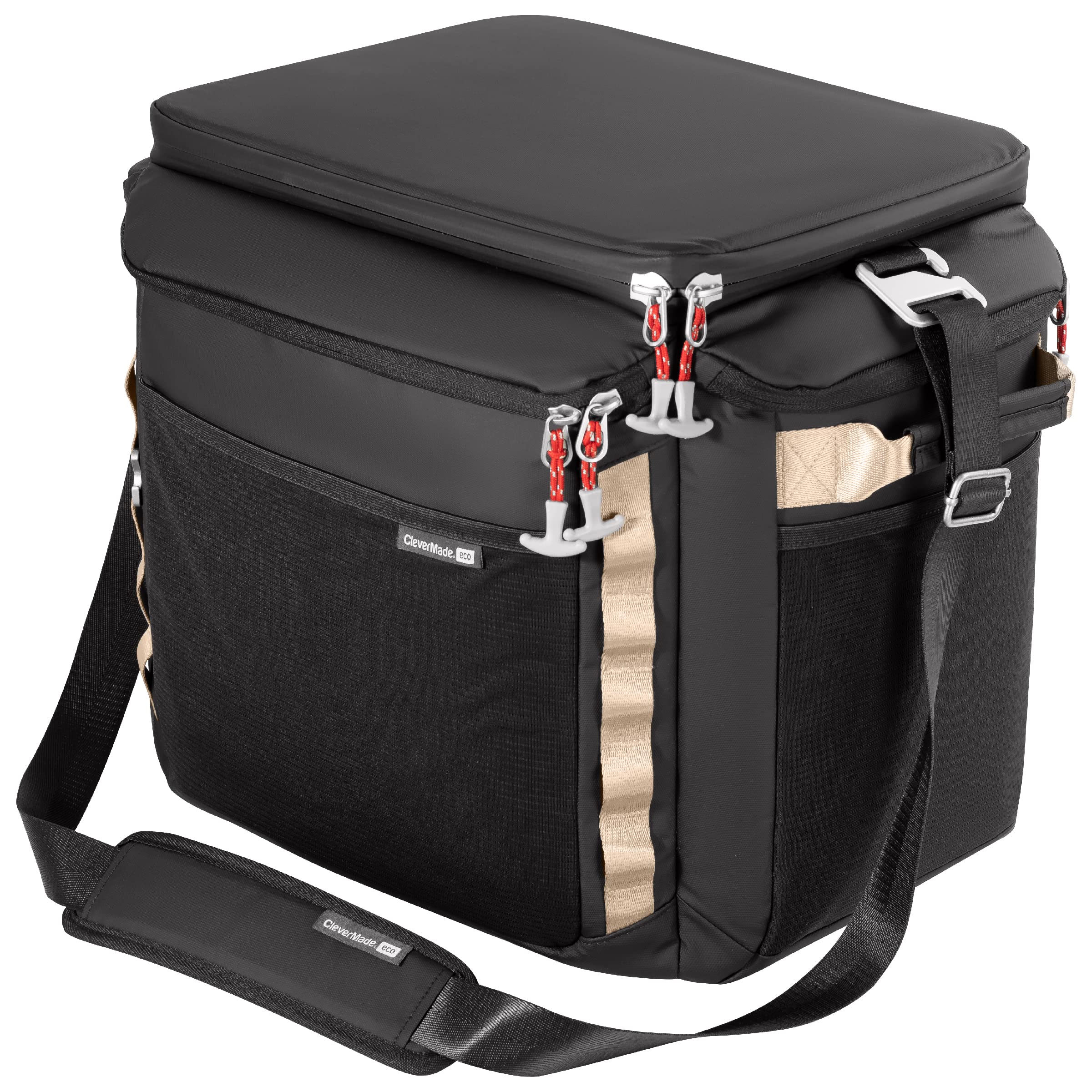 55-Can CleverMade Outdoor Performance Cooler Bag Black Obsidian $18.93 Free Shipping w/ Prime or on $35