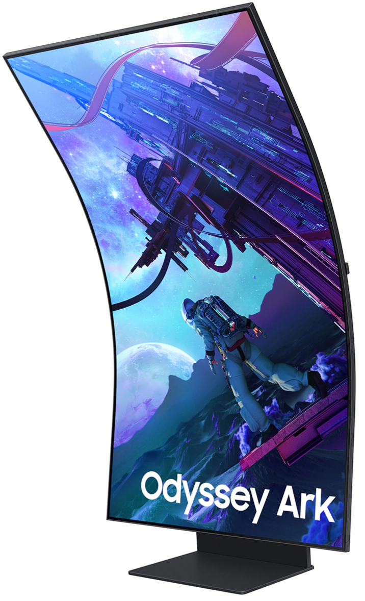 55 Odyssey Ark 2nd Gen. 4K UHD 165Hz 1ms GtG Quantum Mini-LED Curved Gaming Screen Samsung US $1599.99 EDU Discount