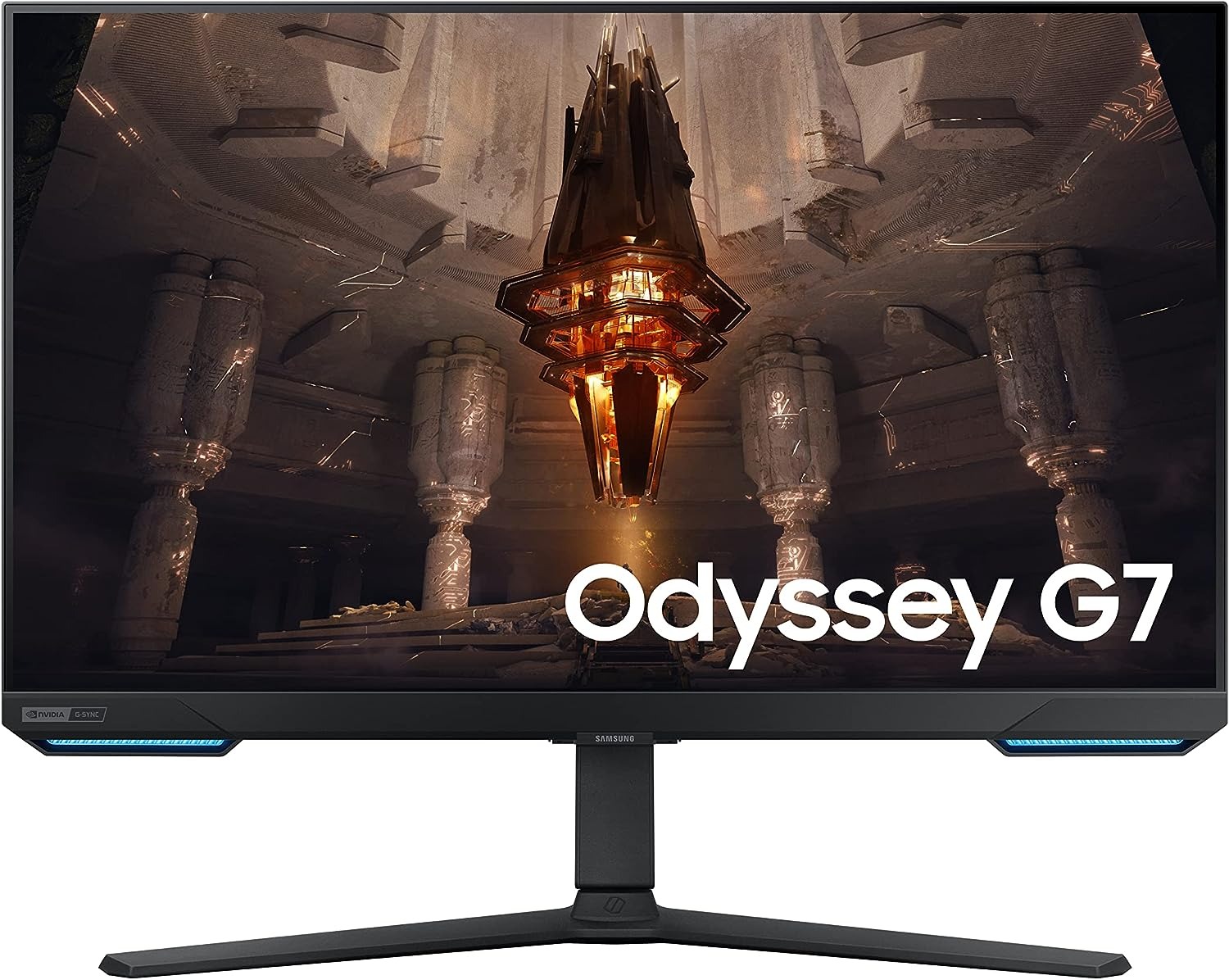 $592.06 SAMSUNG Odyssey G70B Series 32-Inch 4K UHD Gaming Monitor, IPS Panel, 144Hz