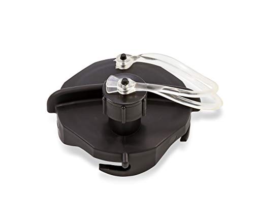 $5.97 Camco Durable Sewer Cap with Hose Connection 39463 Black 0.75 Inch