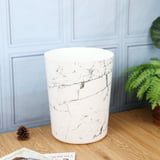 5-Gallon Mainstays Plastic Trash Can White Marble $3.98 Free S H w/ Walmart or $35