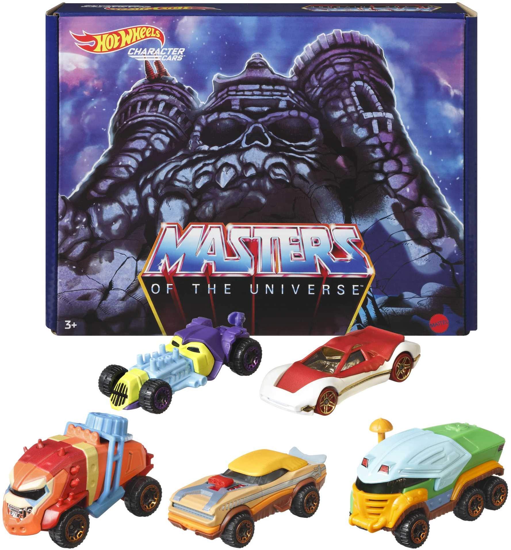 5-Pack Hot Wheels Masters of the Universe Character Vehicles $6.00 Free Shipping w/ Prime or on $35