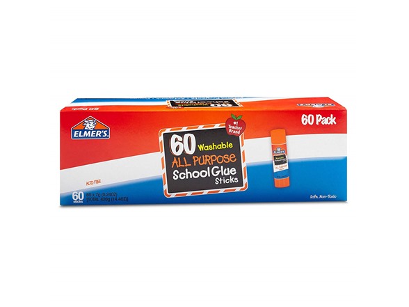 60-Ct Elmers Glue Sticks $9.30 Free Shipping w/ Prime