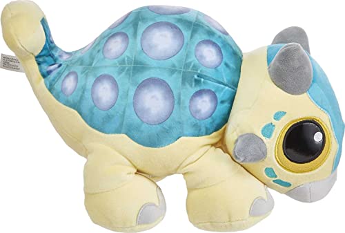 $6.14 Mattel Jurassic World 15 Ankylosaurus Bumpy Plush Dinosaur w/ Sound