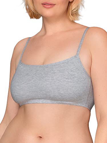 $6.18 Fruit of The Loom Womens Spaghetti Strap Cotton Pull Over 3 Pack Sports Bra