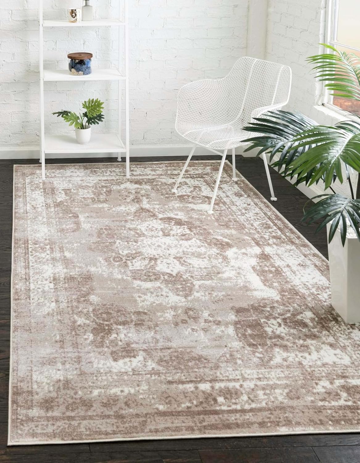 6.1 x 9 Unique Loom Sofia Collection Traditional Rectangle Area Rug Various Colors $59 Free Shipping