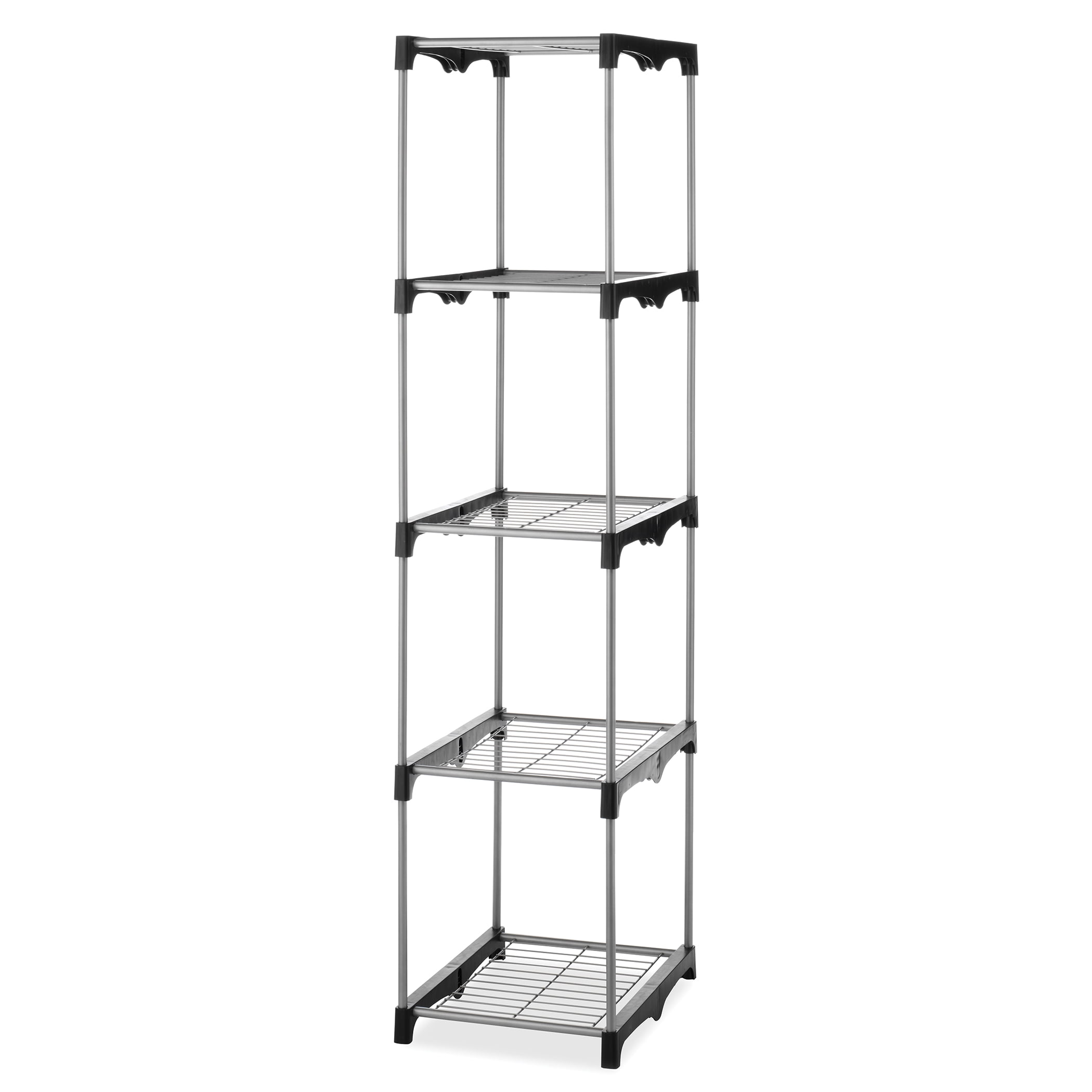 68 Whitmor 5-Tier Metal Shelf Tower Closet System $16.65