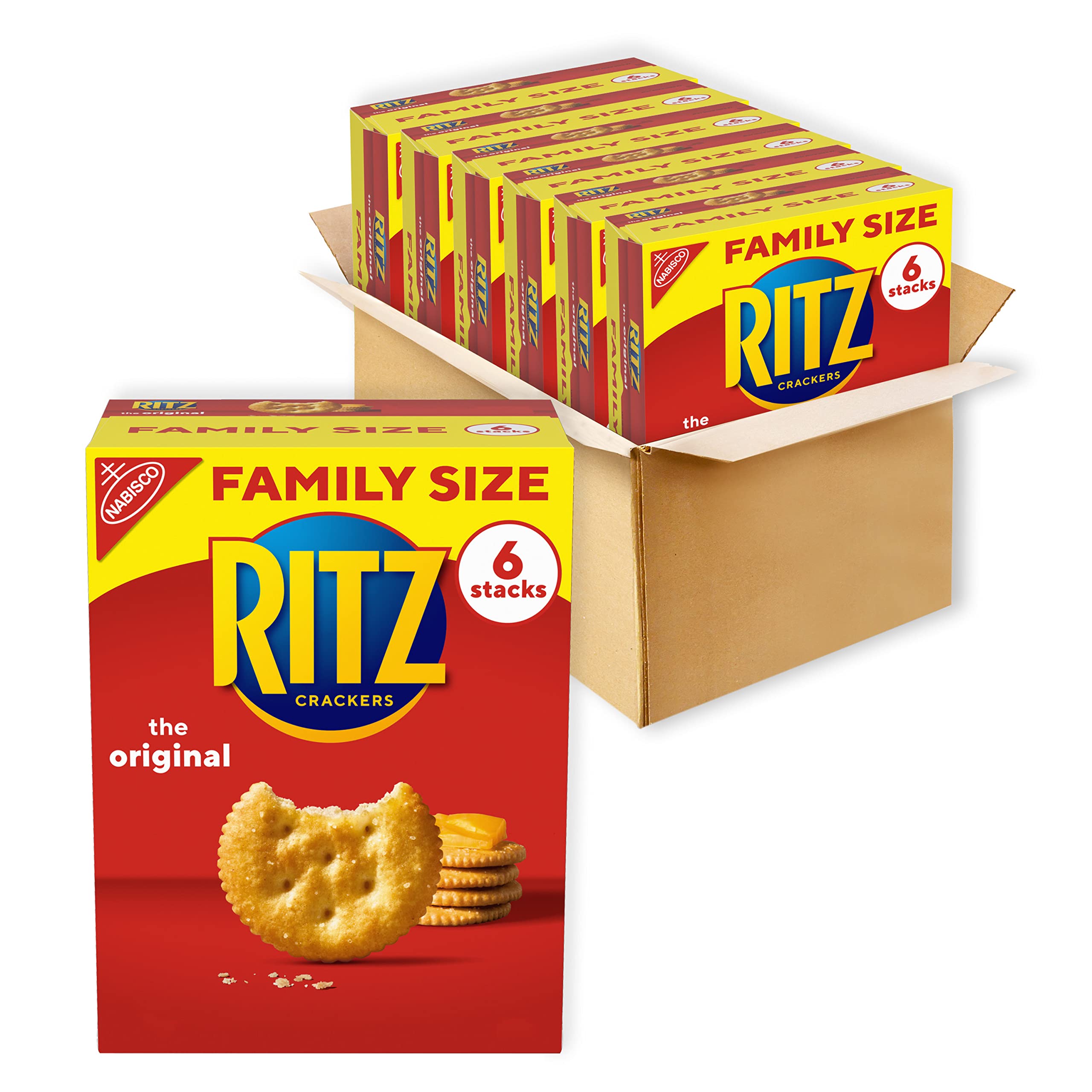 6-Count 20.5-Oz RITZ Original Crackers Family Size $12.20 w/ S S Free Shipping w/ Prime or on $35