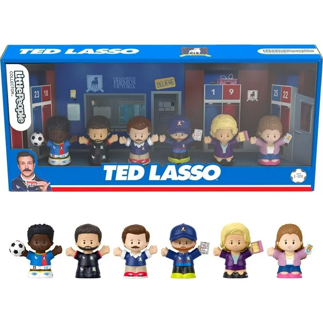 6-Piece Little People Collector Ted Lasso Special Edition Figures $9.99 Free Shipping w/ Walmart or $35