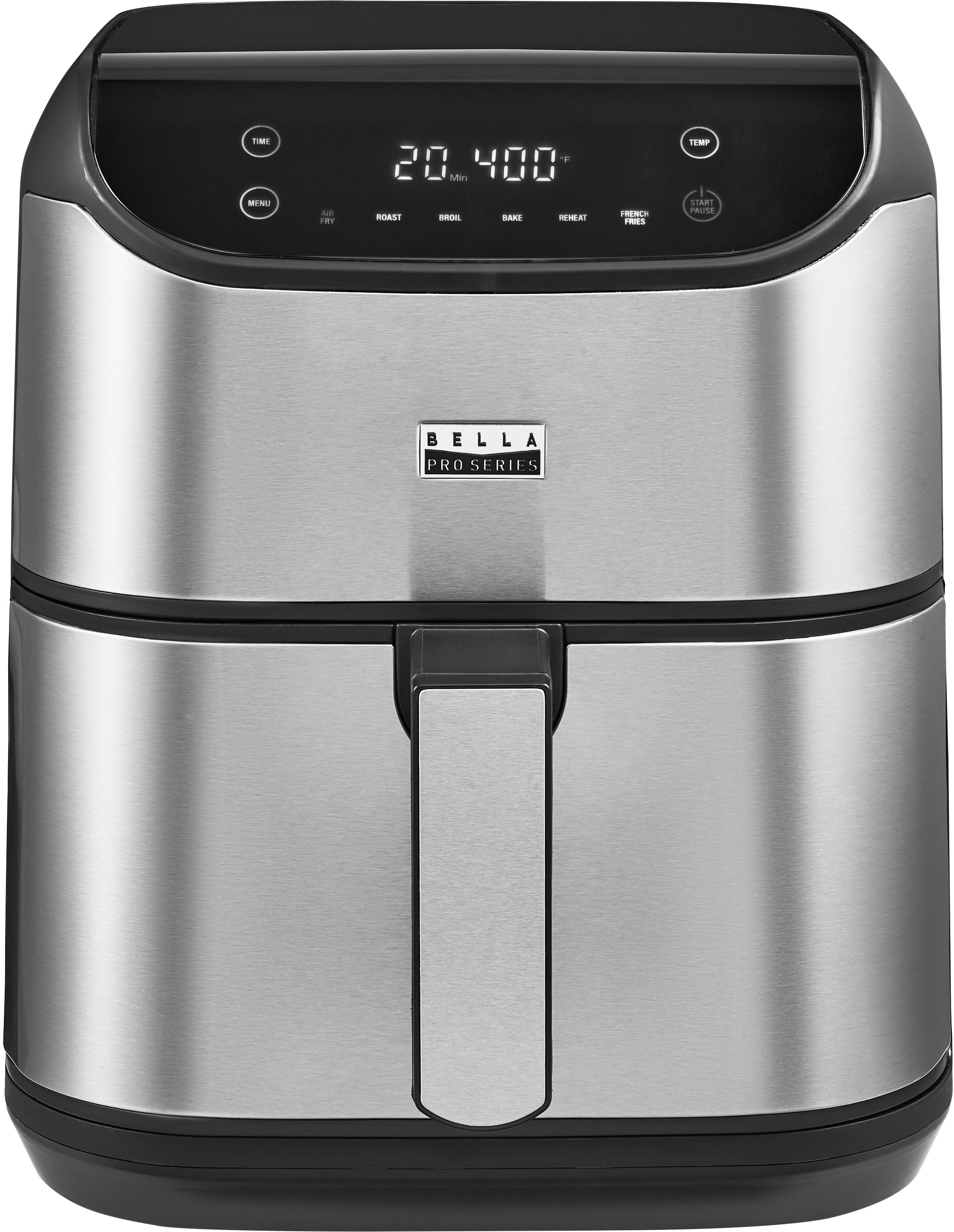 6-qt Bella Pro Series -Digital Air Fryer w/ Window $40 Free Shipping