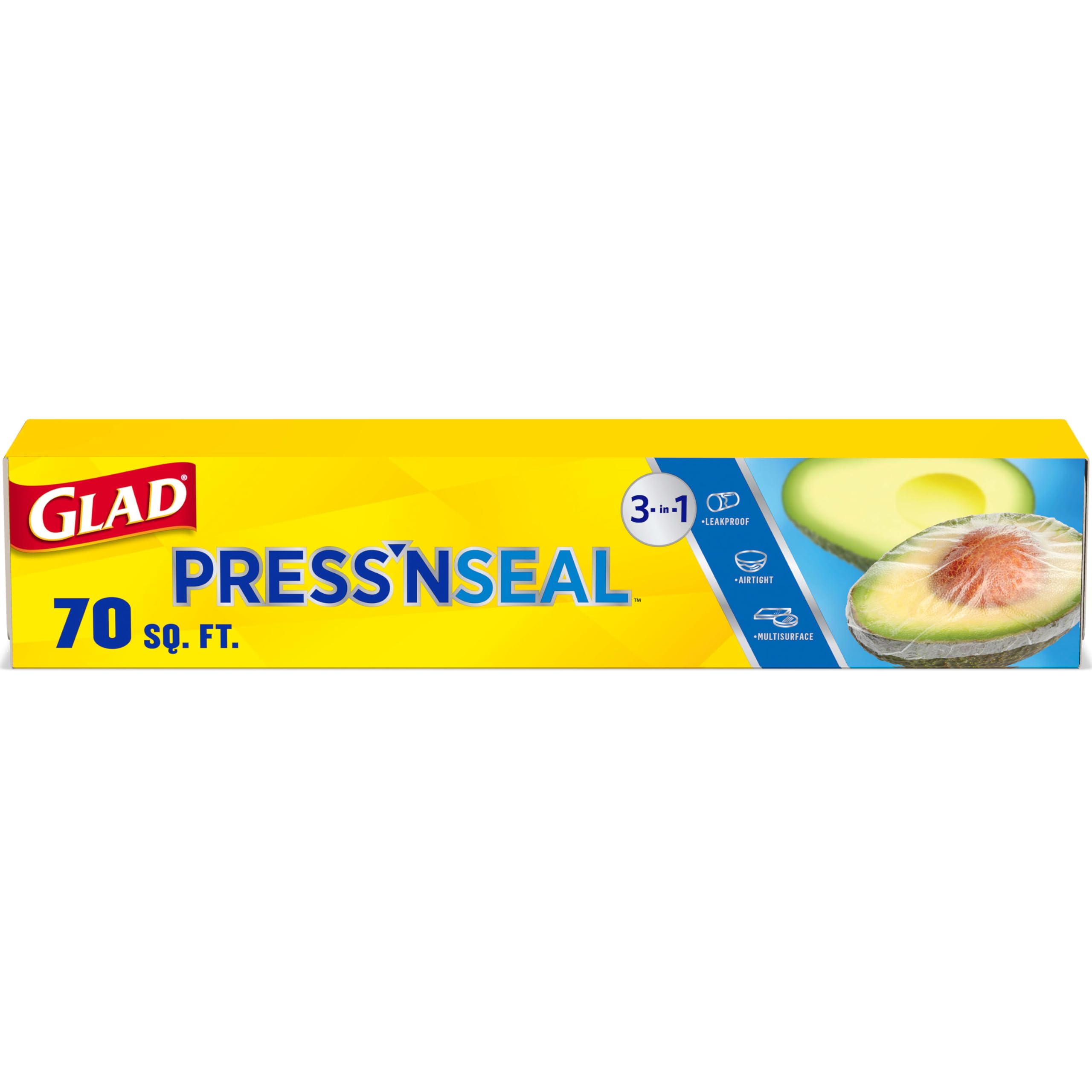 70 Sq. Ft. Glad Pressn Seal Plastic Food Wrap $2.77 w/ S S Free Shipping w/ Prime or on $35