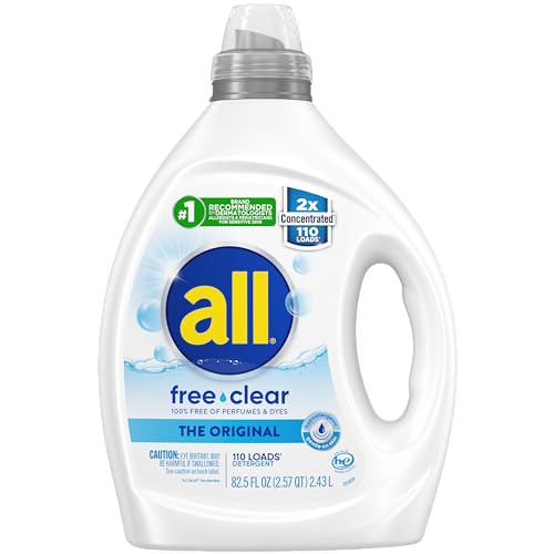 $7.10 /w S S all Liquid Laundry Detergent, 110 Loads