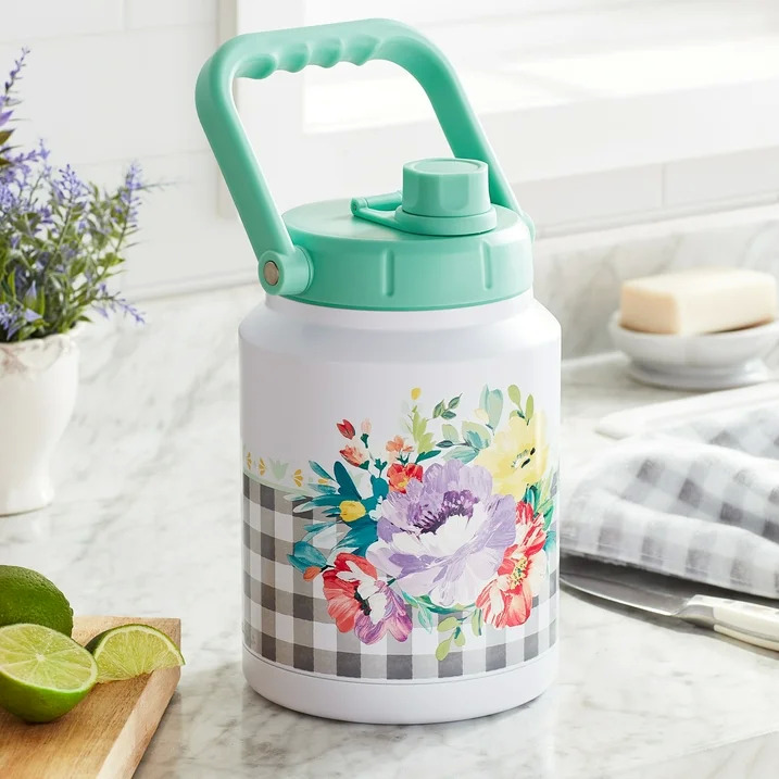 71-Oz The Pioneer Woman Sweet Romance Stainless Steel Jug Teal $9.26 Free S H w/ Walmart or $35