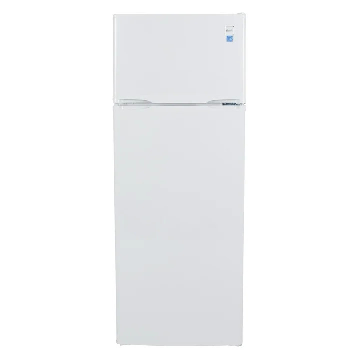 7.3 Cu. Ft. Avanti Small Apartment Refrigerator w/ Top Freezer White, 22.50 x 21.75 x 56.25 $168 Free Shipping