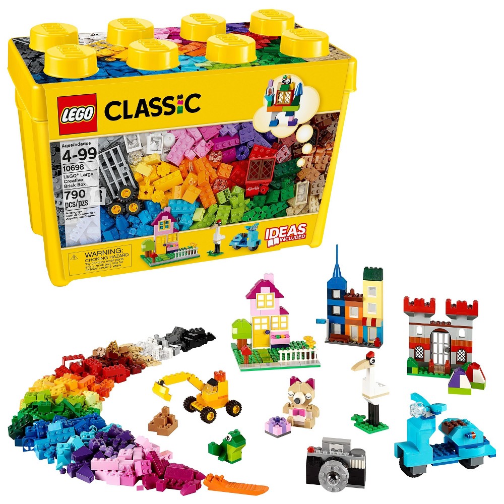 790-Piece Lego Classic Large Creative Brick Box Building Toy Set 10698 $23.44 Free Shipping w/ Target RedCard or $35