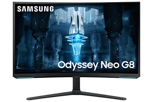 $791.84 SAMSUNG 32 Odyssey Neo G8 4K UHD 240Hz 1ms G-Sync 1000R Curved Gaming Monitor