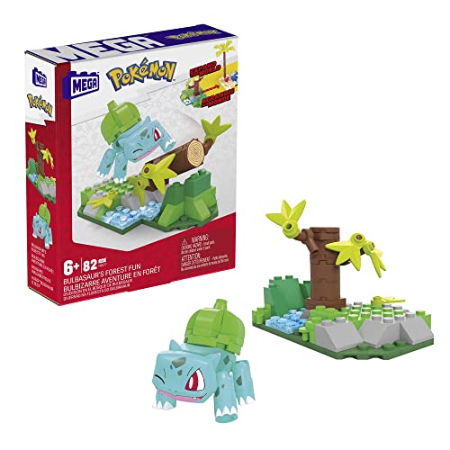 82-Piece Mega Pokemon Bulbasaurs Forest Trek Building Set $5.94 Free Shipping w/ Prime or Orders $25