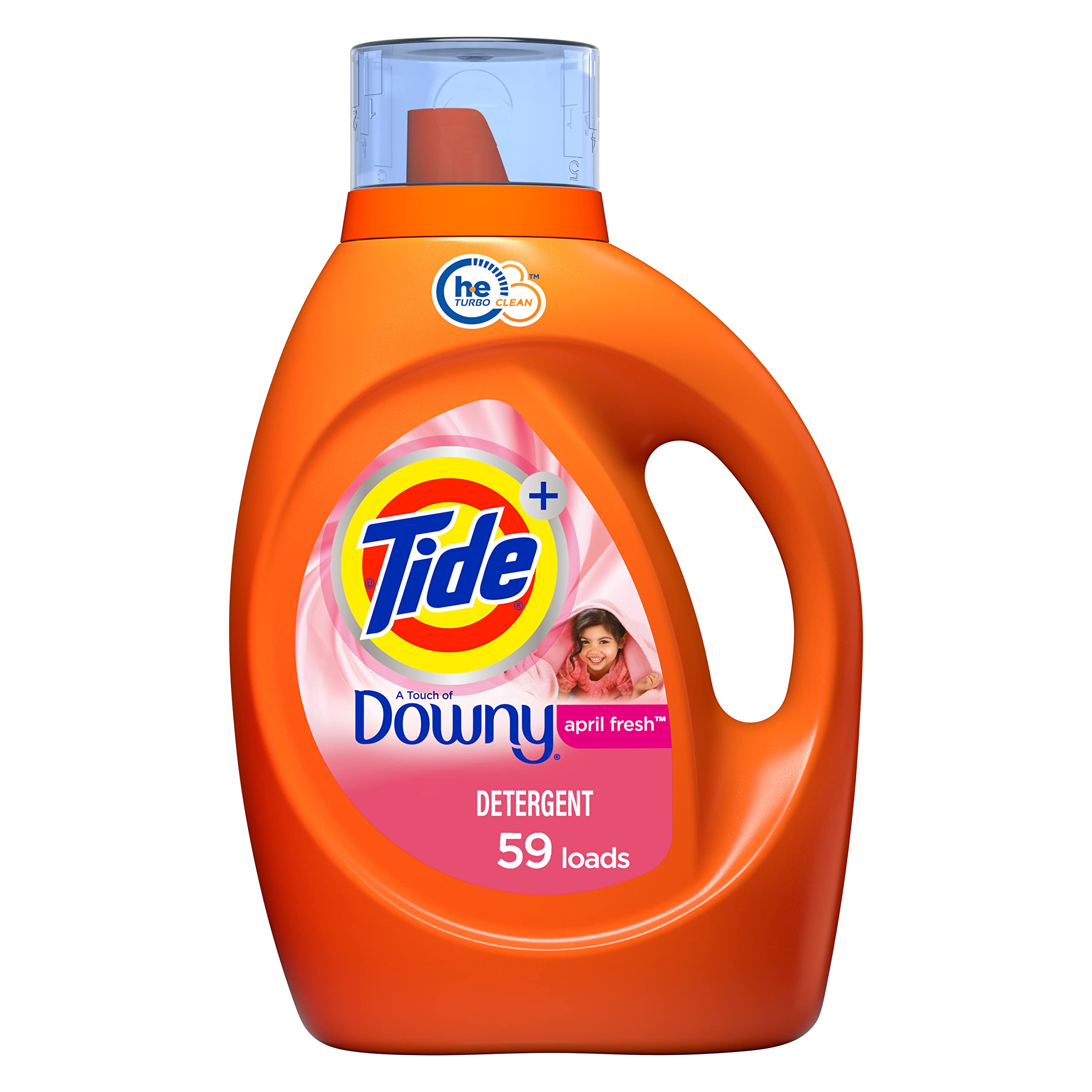 84-Oz Tide with Downy Laundry Detergent High Efficiency Liquid Soap April Fresh Scent $1.50 Promo Credit $8.25 w/ S S Fr