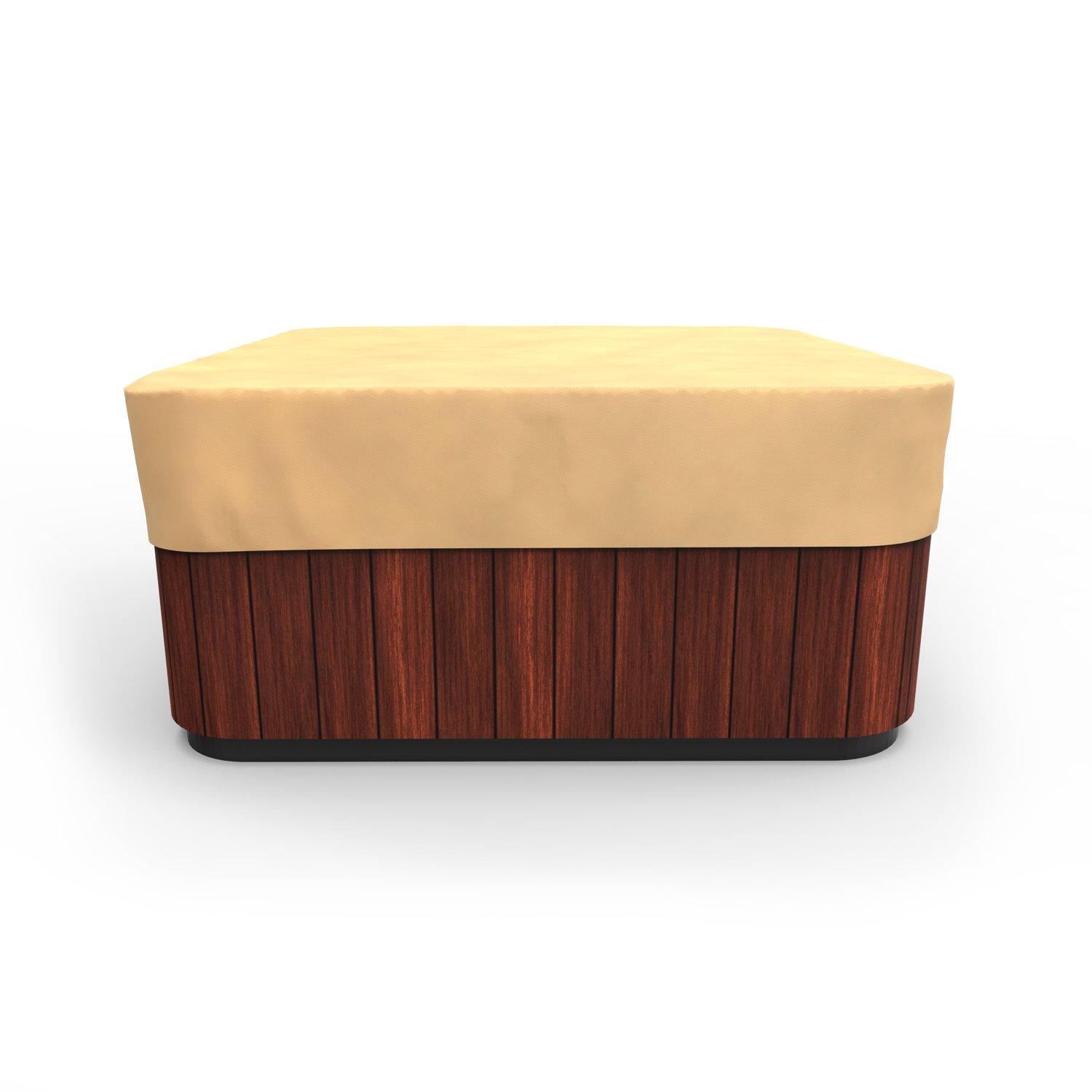 86 Budge Large Beige Patio Square Hot Tub Cover Beige $19.23 Free Shipping w/ Walmart or on $35