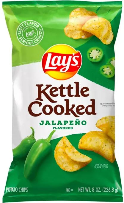 8-Oz Lays Kettle Cooked Potato Chips or 7-Oz SunChips 3 for $6 More Free Store Pickup Target