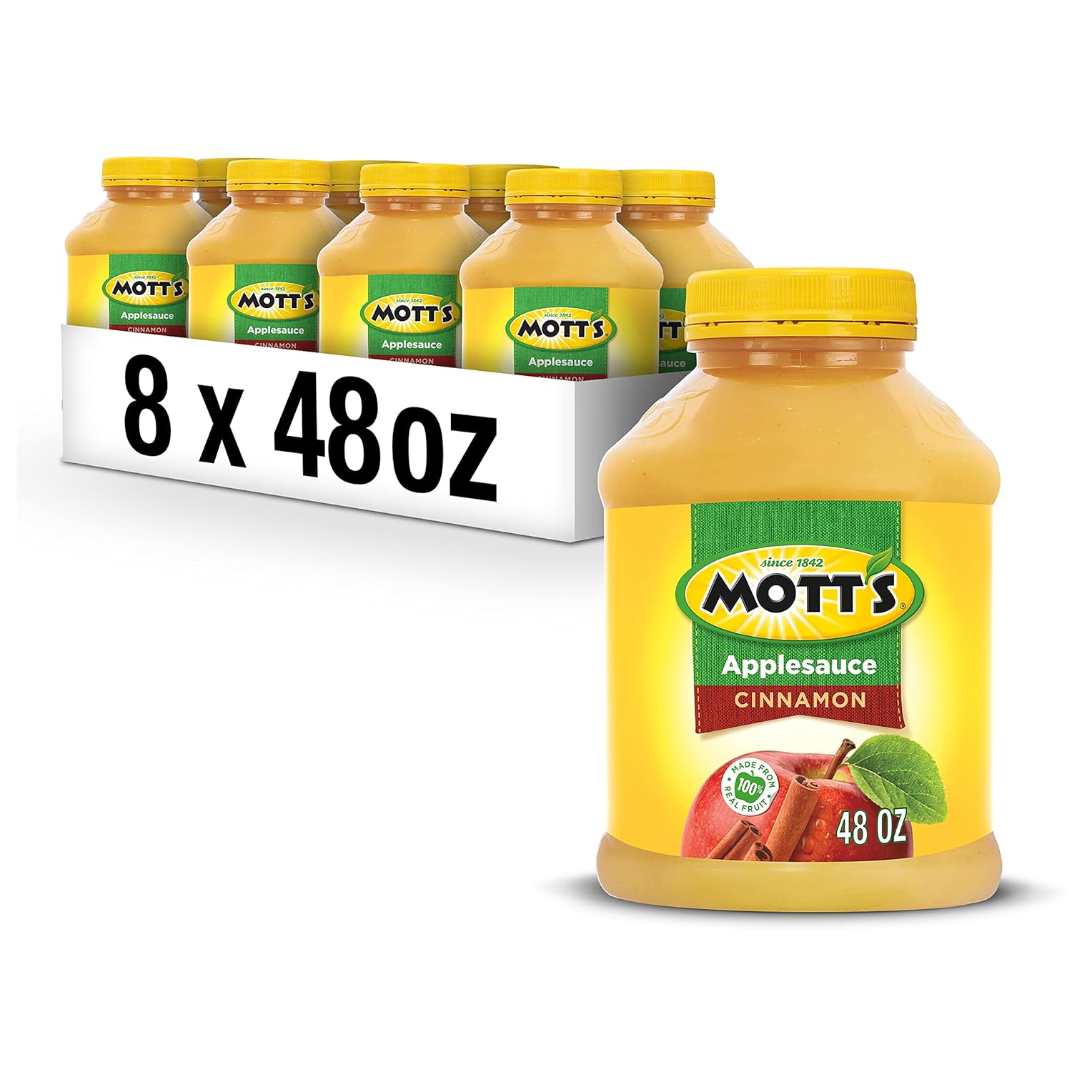 8-Pack 48-Oz Motts Cinnamon Applesauce $16.45 w/ Subscribe Save