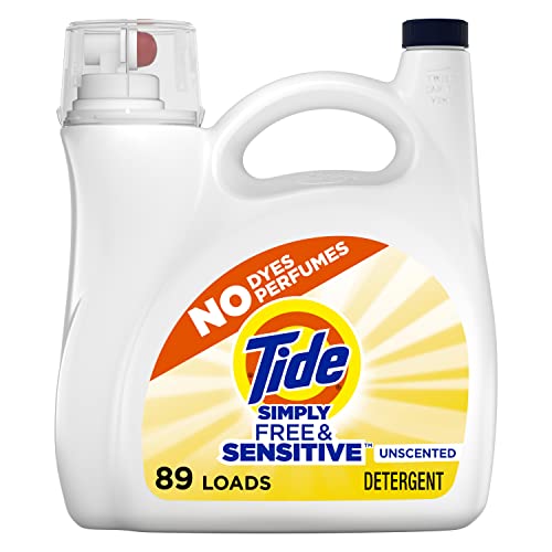 $9.92 /w S S 128oz Tide Simply Liquid Laundry Detergent Free Sensitive, 89 Loads $1.90 Amazon credit