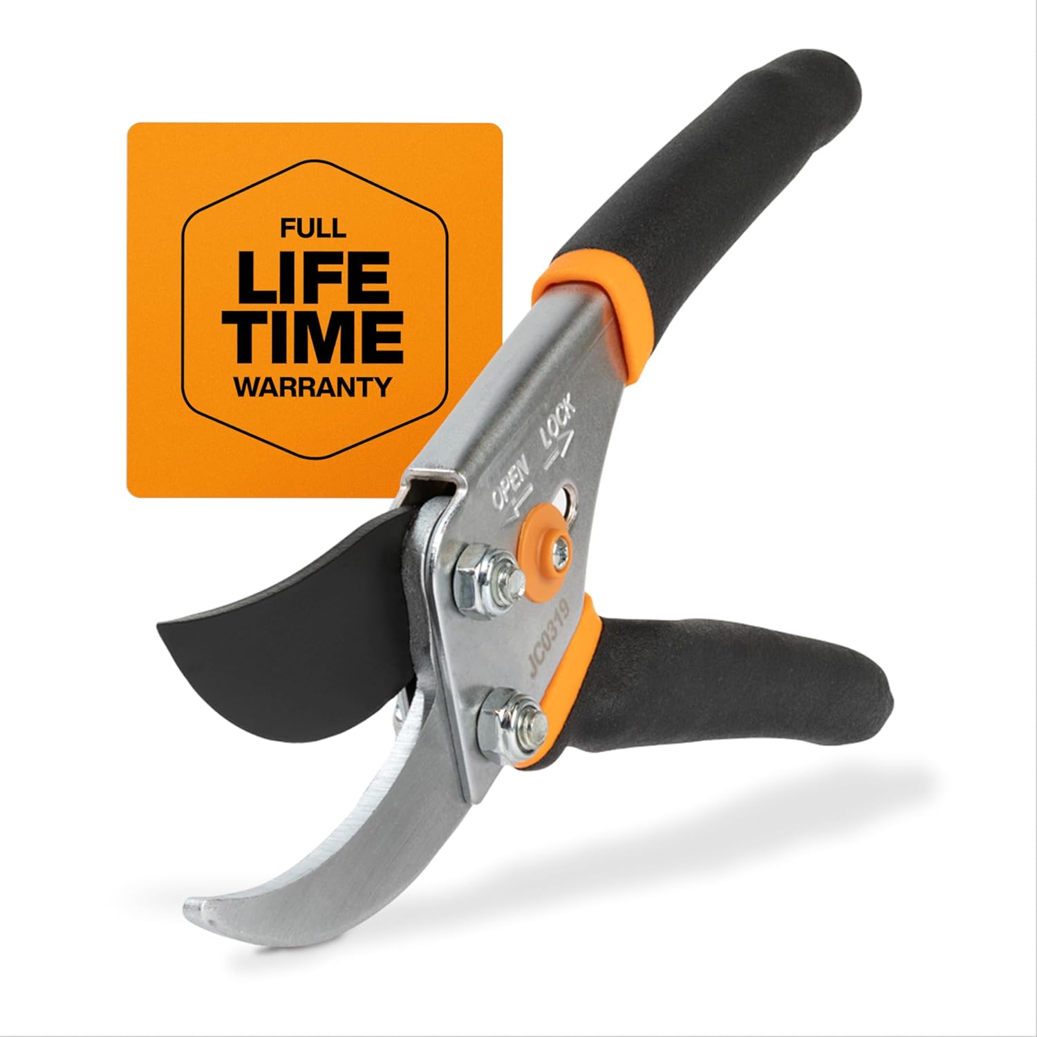 $9.98 Fiskars Bypass Pruning Shears 5/8 Garden Clippers