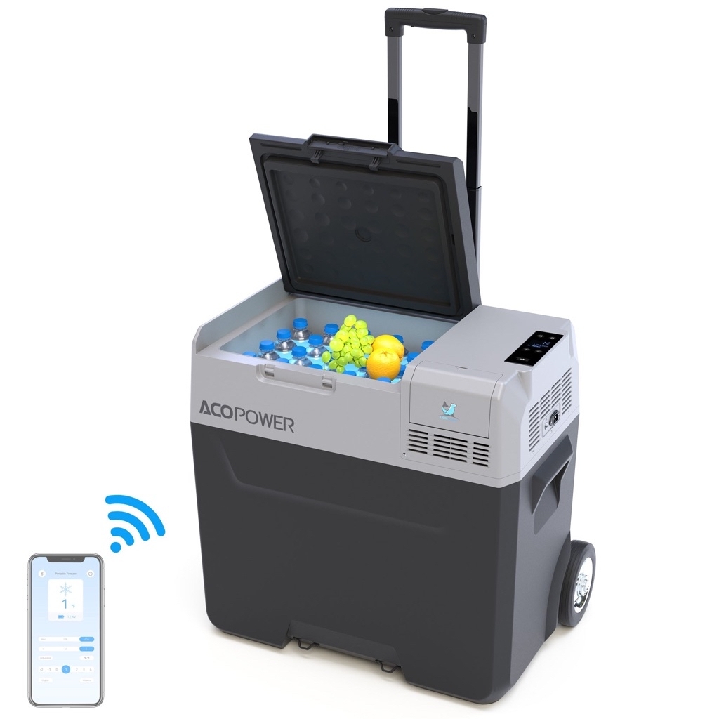 Acopower LionCooler Pro PX50 Portable Solar Fridge Freezer 50L/52 Quarts - with Battery - $399